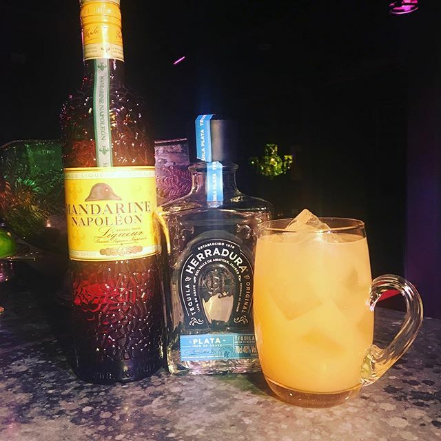 #staffdrink new #cocktail @tequila_herradura #plata #tequila , <a href="/mandarine/">Mandarine</a>.napoleon , @sanpellegrinodrinks #orange with a half pint of #icecubes 
Amazing! Loving it!
#speakeasy #npd #bartender #secretbar #vip #lakedistrict #thelakes #cocktails ift.tt/2OzjFpG