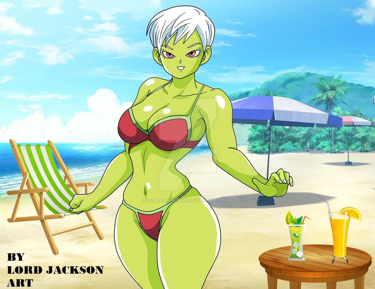 Cheelai in Bikini DB Super Broly #Chirai チ ラ イ #cheelai ド ラ ゴ ン ボ-ル 超 ブ ロ リ...