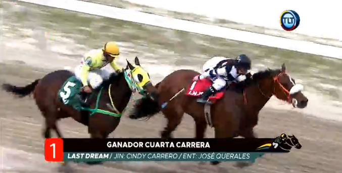 #Hipismo #LaRinconada #CLUBHIPICOxTLT Indiscutible mente la Jocketta <a href="/CindyPaolaadams/">Cindy Paola Adams</a> corriendo en punta es una fenomena!! Bravo felicidades muchacha ,me quito el sombrero👍 Lo demostraste con Lusiana Princess ahora con LAST DREAM