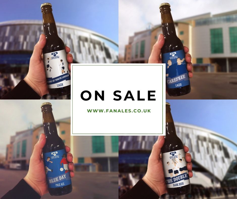 Fan_Ales_UK's tweet photo. You can now buy our Tottenham and Chelsea inspired beer gift packs from the website. Order online and we'll send them straight to your door. 🔞

👉 https://t.co/Y1733jiHpb https://t.co/g9tG6ihFs1