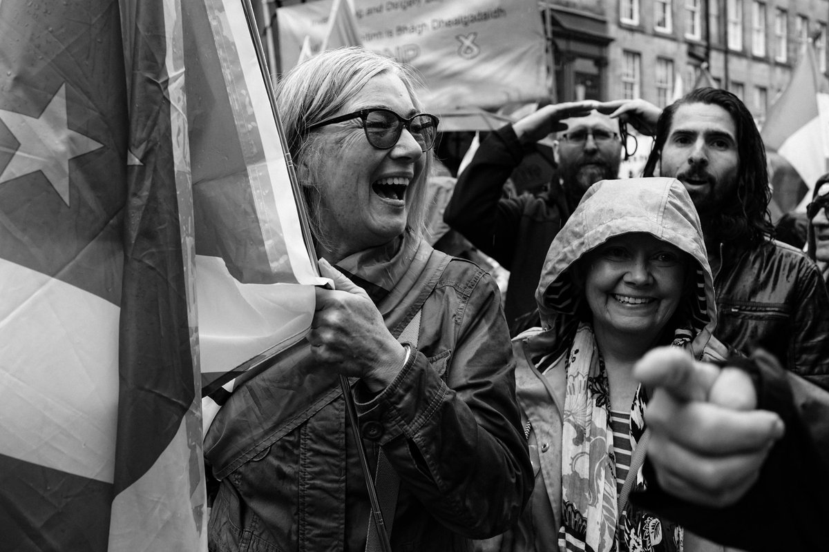 Due to losing my last account i was unable to post any images from the Indy march in Edinburgh in Oct.Here's a small selection, again concentrating on the individuals rather than the collective.As always, if you spot anyone you know, let me know and I'll send a hi-res copy.