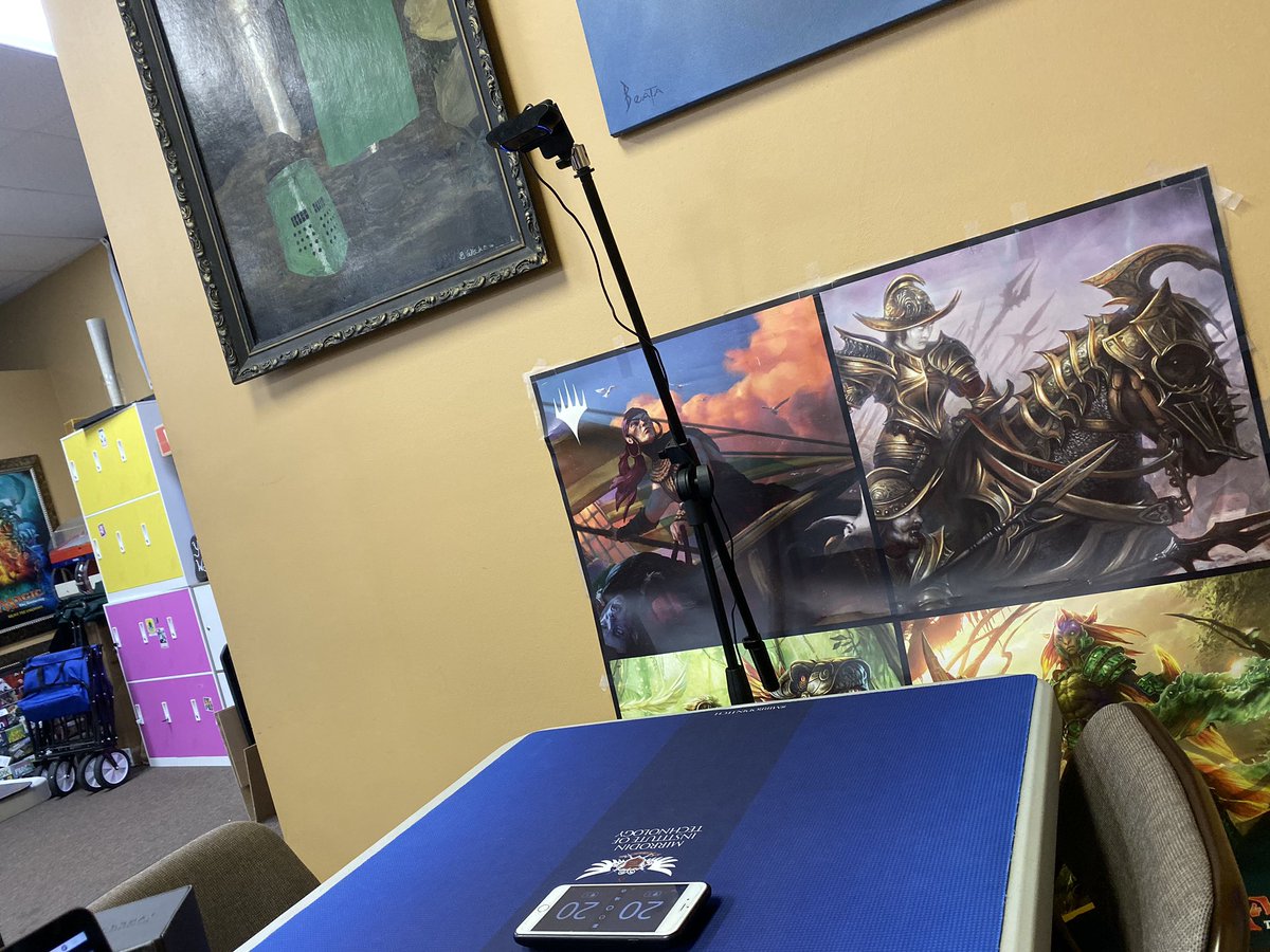MirrodinTech's tweet photo. Our last player is arriving soon, so we’ll be starting shortly afterwards. Get ready to join us for #MTGLegacy on our #twitch #stream live from South Florida!
LIVE ~ 1:30pET 🇺🇸/1930 ESP 🇪🇸 
https://t.co/OCMcD8RPpD 
#mtg #legacy #delver #loam #maverick #burn #magicthegathering https://t.co/wM5qA3fnyU