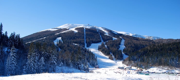 Bjelašnica, Babin do (Grandmother's valley). The area experiences some of the lowest winter temperatures in Bosnia, down to -41 °C. Also known as Mokra gora (Wet mountain, forest)...