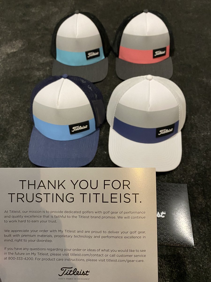 Winter is coming but getting ready for a new golf season to start with <a href="/Titleist/">Titleist</a>. Still some time to collect color matching outfit :)