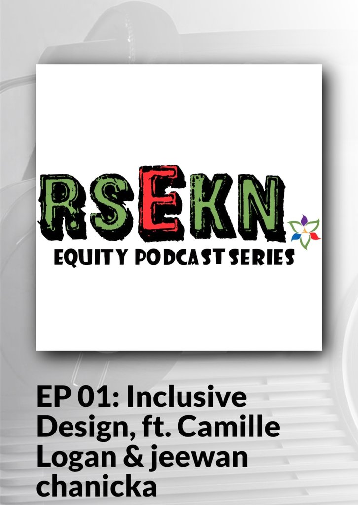 Poetic_Praxis's tweet photo. @MatthewSereda @TVDSBEquity Fantastic to hear #InclusiveDesign is being taken up! Vital to take a #criticalapproach, otherwise we run the risk of reproducing the same issues.
Check out the #RSEKN Equity Podcast on #InclusiveDesign w/ @camillelogan & @jeewanc hosted by @VidyaShah6 ⬇️ https://t.co/ETlXvYma3z https://t.co/UDJl6IzRcU