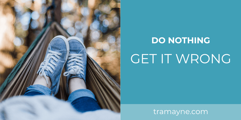 SelenaTramayne's tweet photo. [Blog Post] I heard this quote a while back... "Most people would rather do nothing and get it wrong than do something and get it wrong."

From my personal experience and as a coach, this is so true.

https://t.co/gtOJYNpuwV https://t.co/5kbEqCpY0g