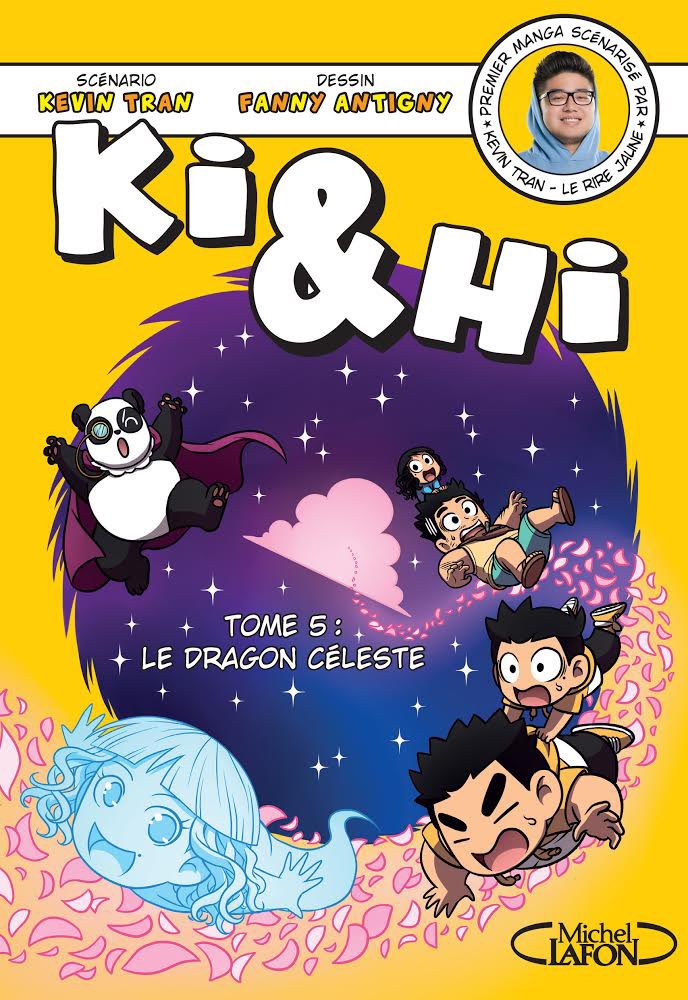 C’est Noël avant l’heure !🎄🎁 Le Tome 5 de Ki & Hi, Le Dragon Céleste, sort le 5 Décembre et à l’occasion, j’vous fait gagner 10 tomes dédicacés par @lesdessinsdeFa et moi ! Tout ce que vous avez à faire c’est RT ce tweet, puis je tire au sort et vous contacte ! Bonne soirée !