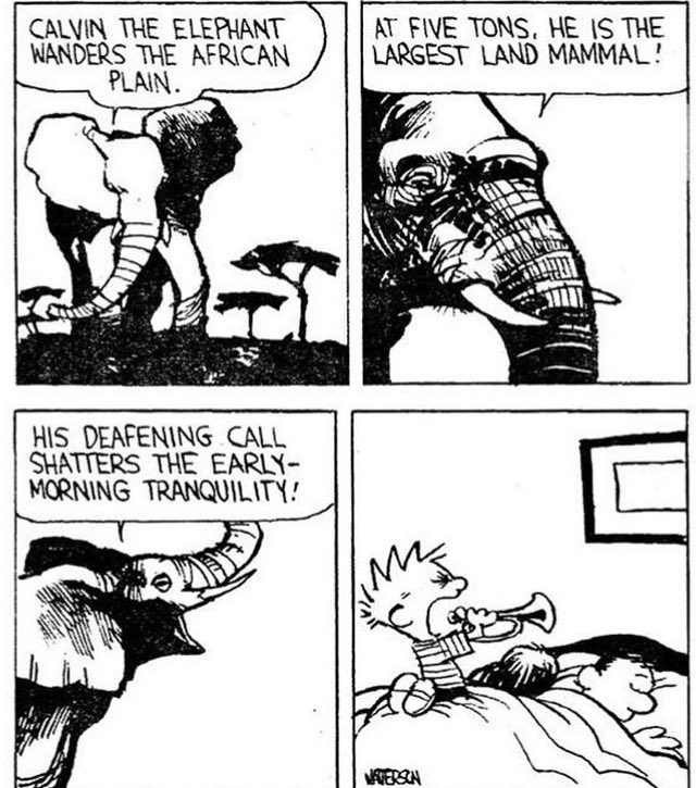 Calvin and Hobbes on Twitter: "😂… "