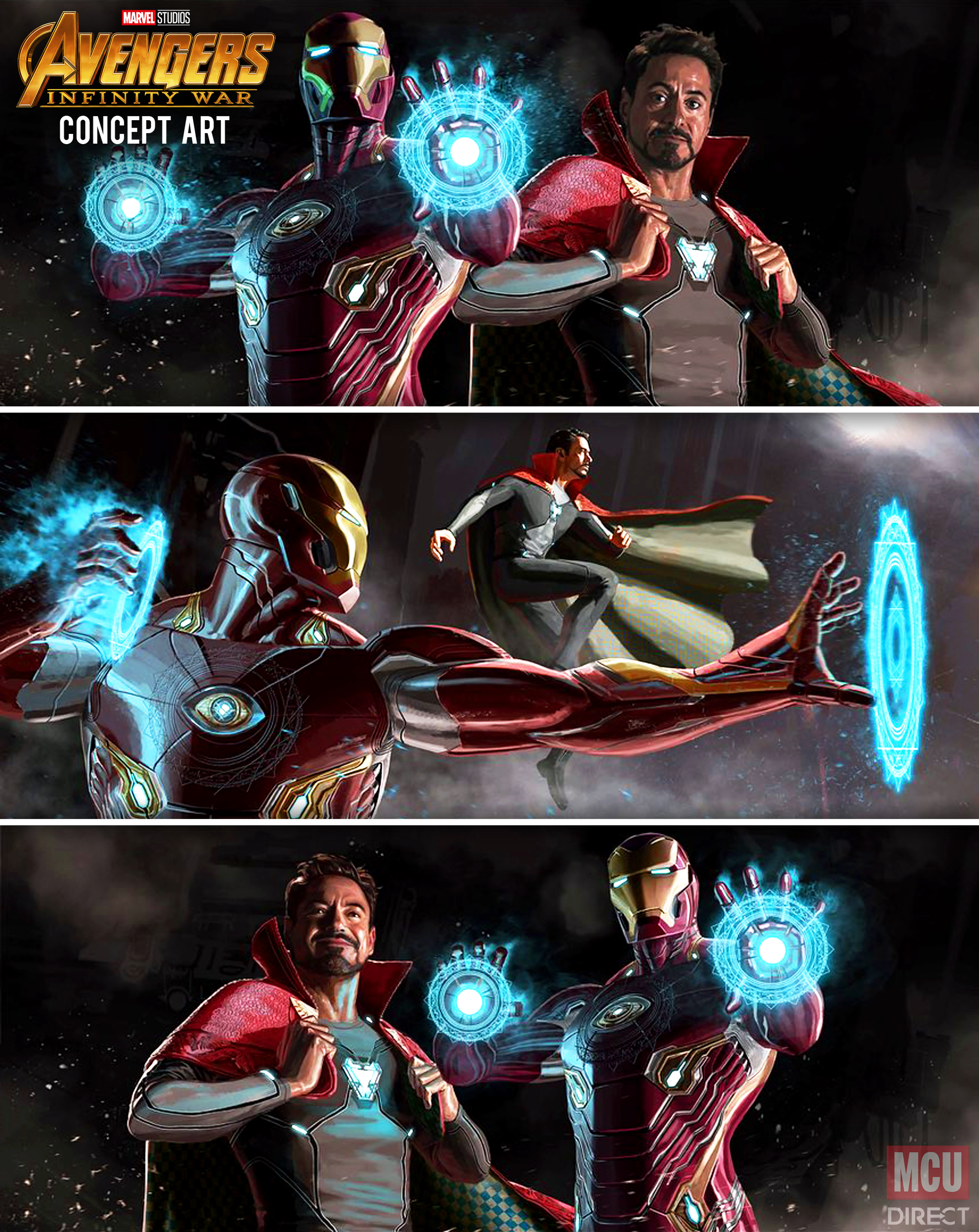 Avengers: Infinity War' concept art poster