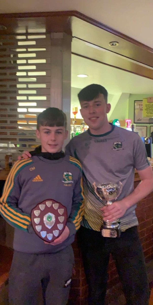 bryansfordgaa's tweet photo. Our winning captains from today Riain Magorrian and Cathal Burns.💚💛 https://t.co/kEbBr3nwnu