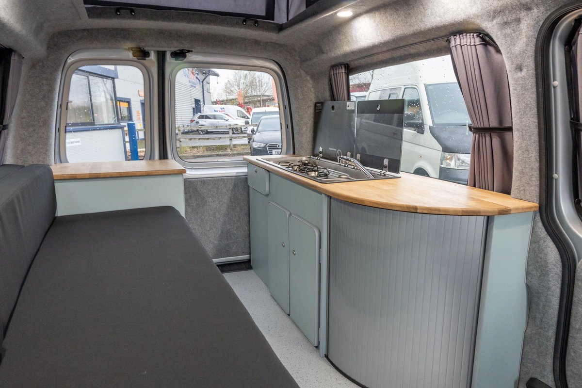 vw caddy camper conversion