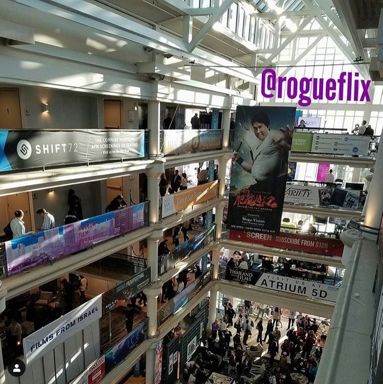 rogueflix's tweet image. ROGUEFLIX ® - rogueflix.com - American Film Market 2017 #afm2017 #filmbiz #indiefilm #filmmaker #santamonica @loewssmbeach #writer #director #producer #actor #actorslife #actress #moviemaker #comedy #enterthefatdragon @donnieyenofficial #rogueflix