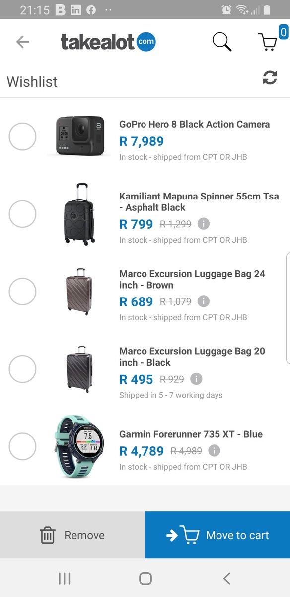 Warrenvanders's tweet image. Yoh guys, anything on my wishlist will be amazing. Need a GoPro and Bag for a trip. I was mugged of my Garmin and my Discovery goals are lacking 😑😑 #947TakeALot @TAKEALOT @947BClub @947 @Anele 🙏🏼🙏🏼🙏🏼