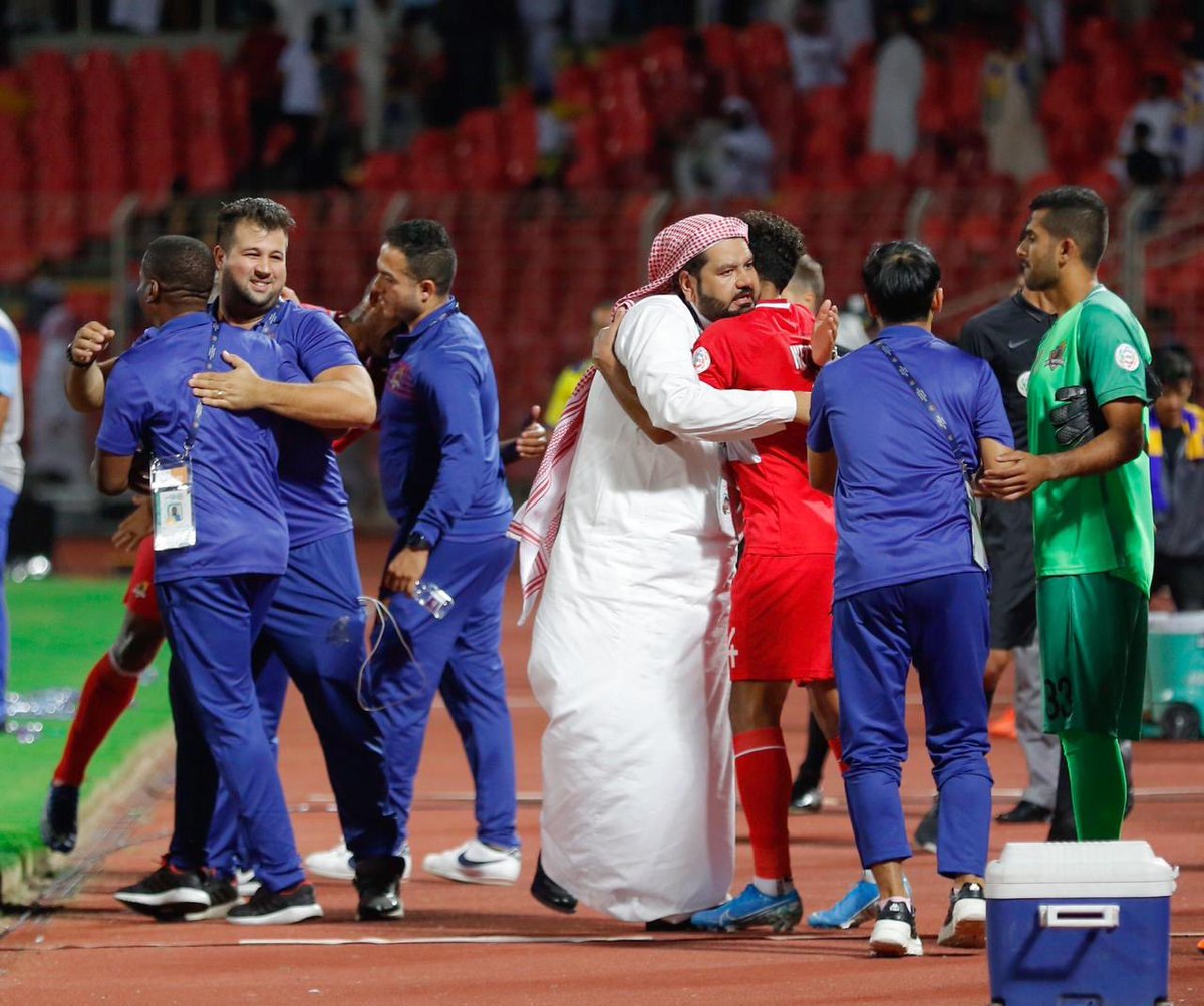 الحمدلله حمداً كثيراً مباركاً 🙏🏻 فوز وثلاث نقاط مهمه 🇦🇹🇦🇹 ان شاء الله بداية العوده لسلسلة الانتصارات 🇦🇹 ولف شكر لجمهورنا الحبيب والف مبروك لكل وحداوي ♥️♥️