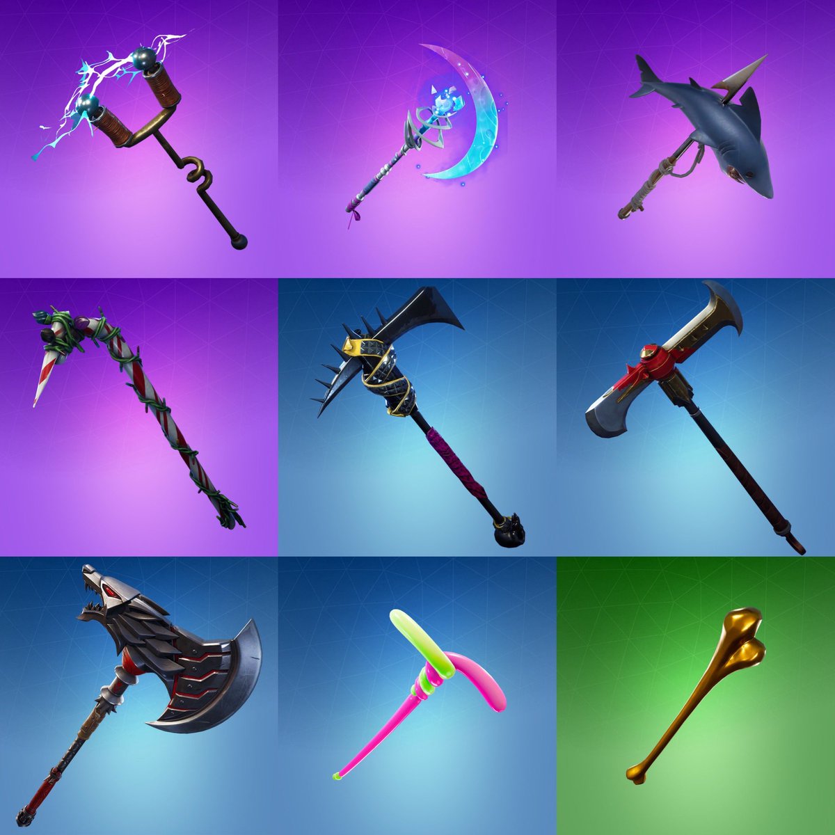 Do you prefer solo pickaxes or dual pickaxes? 