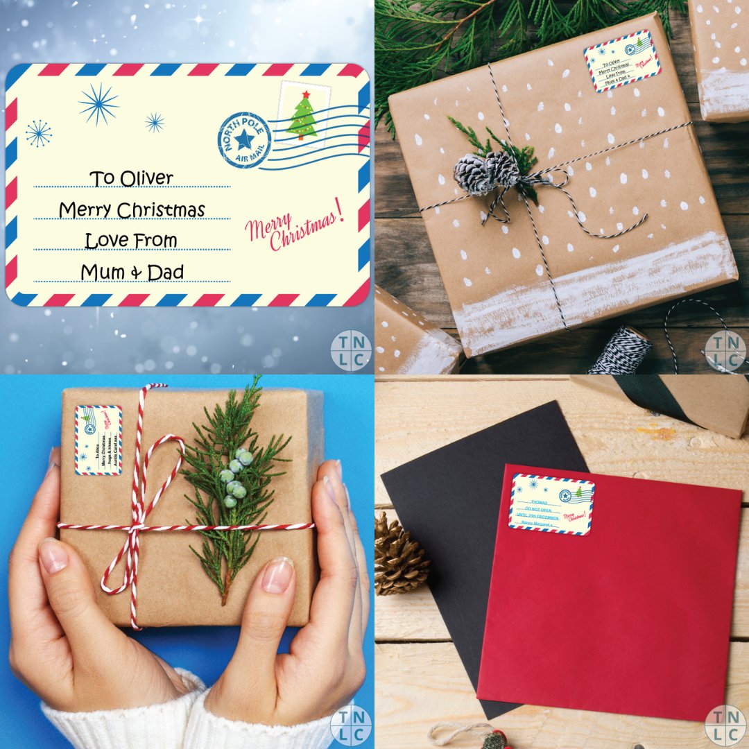 Need some personalised Christmas stickers to give your presents an extra something special? 🎄🎅🏼 buff.ly/2rikLy7 #namelabelco #personalisation #tags #stickers #names #designyourown #customlabels #getorganised #christmas2019 #christmas #christmasstickers #presents #gifts