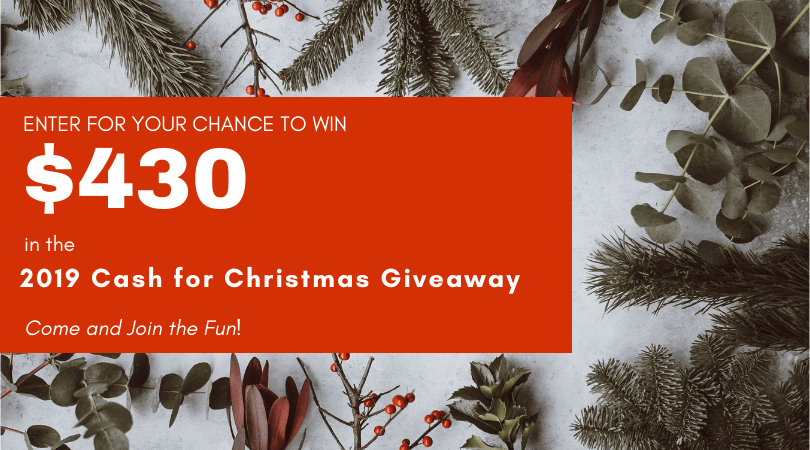 OVER 11/26 2019 Cash for Christmas $430. - 7 Winners check it out! #Cash #GiftCard #Sweepstakes #contest #giveaways #Entertowin #WINNER #prizes momstograndma.com/2019/11/2019-c…