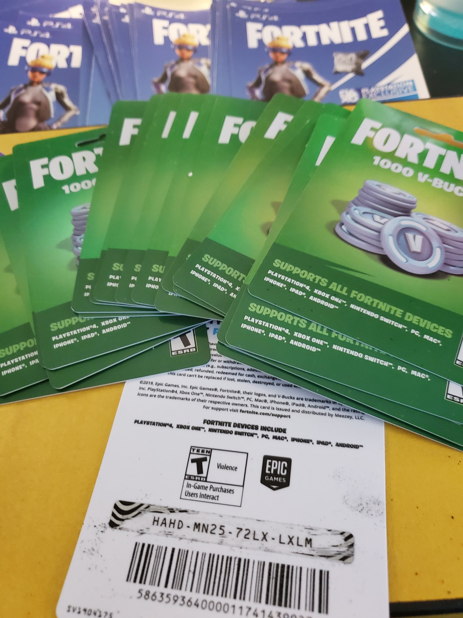 Homeofgames For Those Asking You Redeem The V Buck Card Code At T Co 4vfeiynrjd It Works For All Devices However Can Only Be Redeemed 1 Time So Join The Notigang And Turn