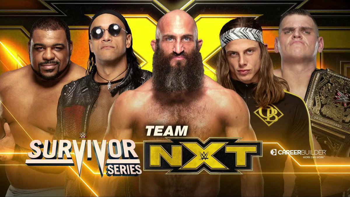 Team NXT Members Revealed For Survivor Series Match