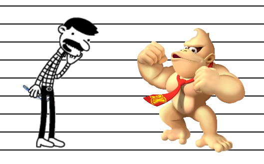 I have completely shaved Donkey Kong.