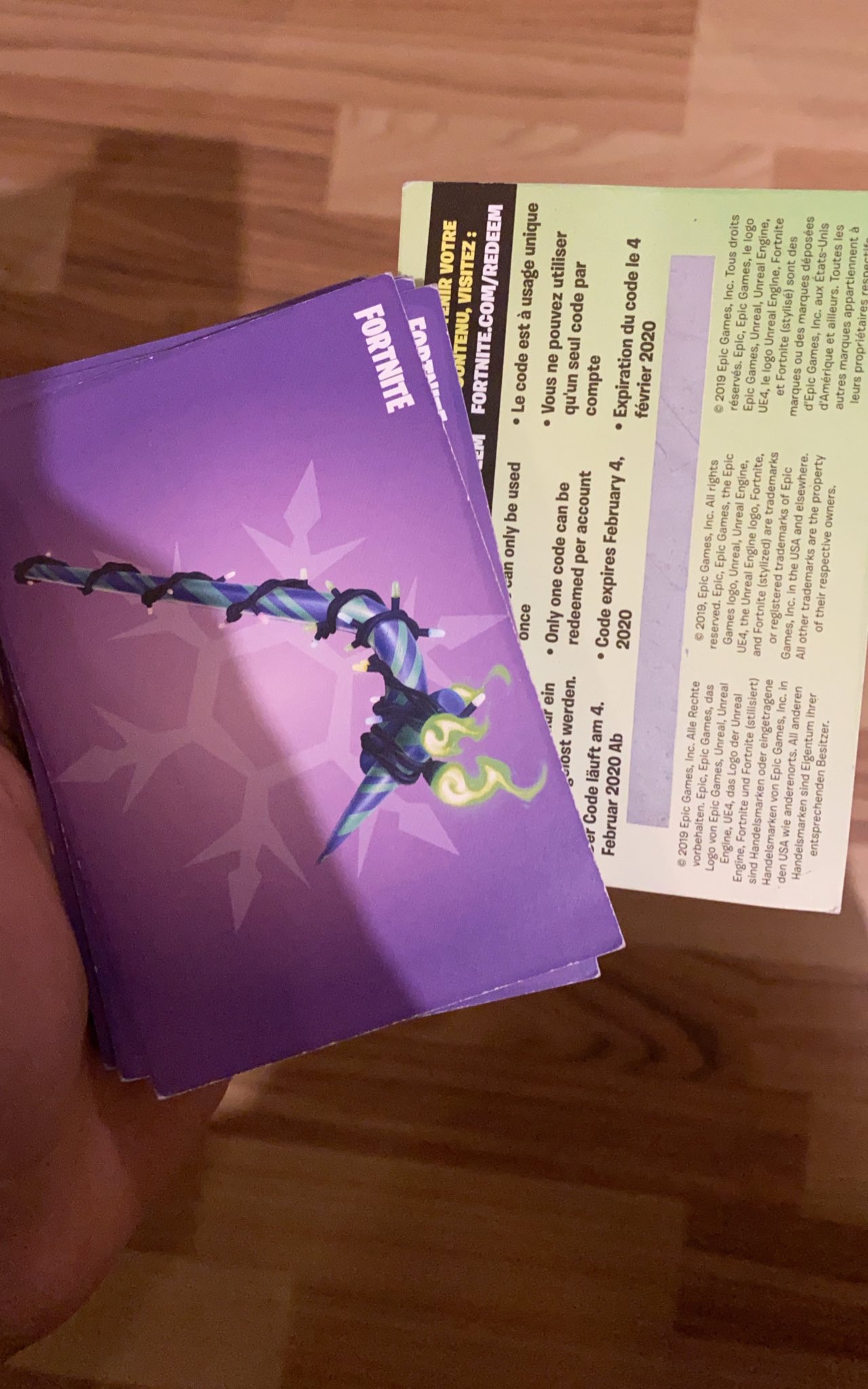MintyCodes on X: FREE MINTY CODES / CÓDIGOS MINTY GRATIS ✓Like + RT and  follow + Comment your Fortnite ID! Say your Fortnite ID I'll dm some the  codes! ▶️Finish in 24h! #