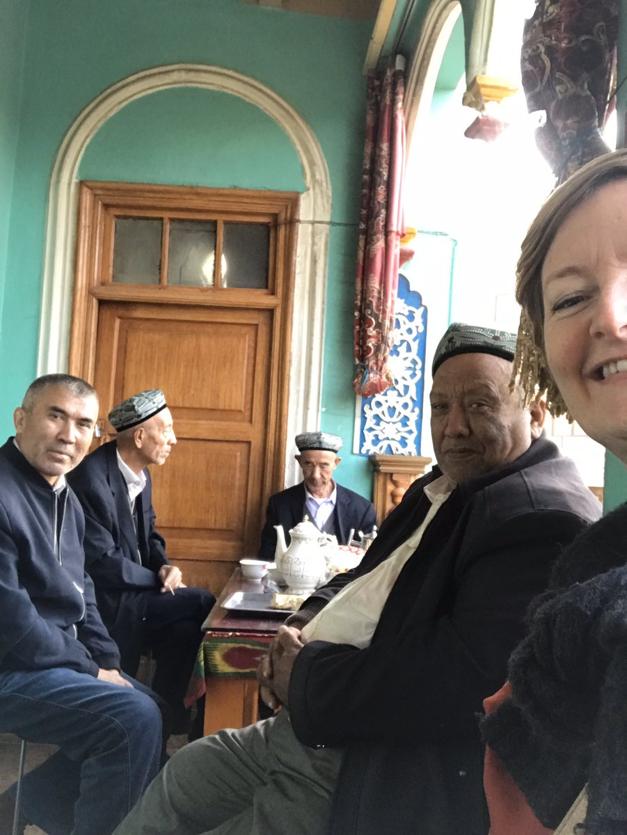 [Take a well-deserved tea break here folks. .... I’m parched myself.]   *Images from my visit to the legendary tea house in Kashgar. (Post  #IPHC23)