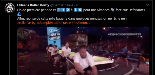 DerbyOrleans's tweet photo. @blockheedelect1 Tu ne le vois pas ? 😭 https://t.co/uYHqSnYdju