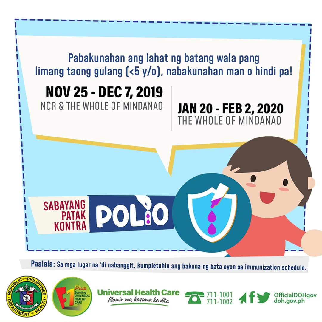 Doh Immunization Chart