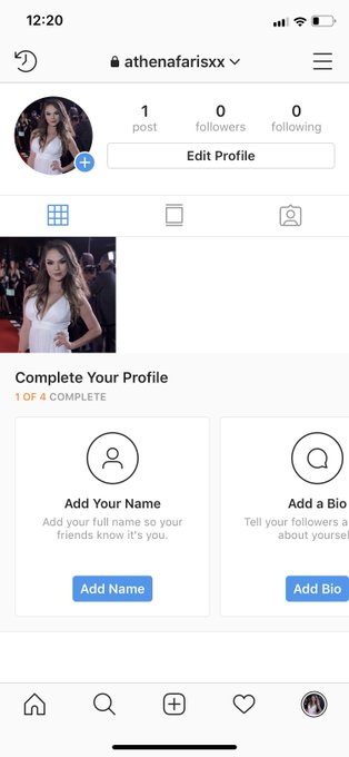 Alright guys, I made a new insta. I’m putting it on private for a while in hopes that I can have it for