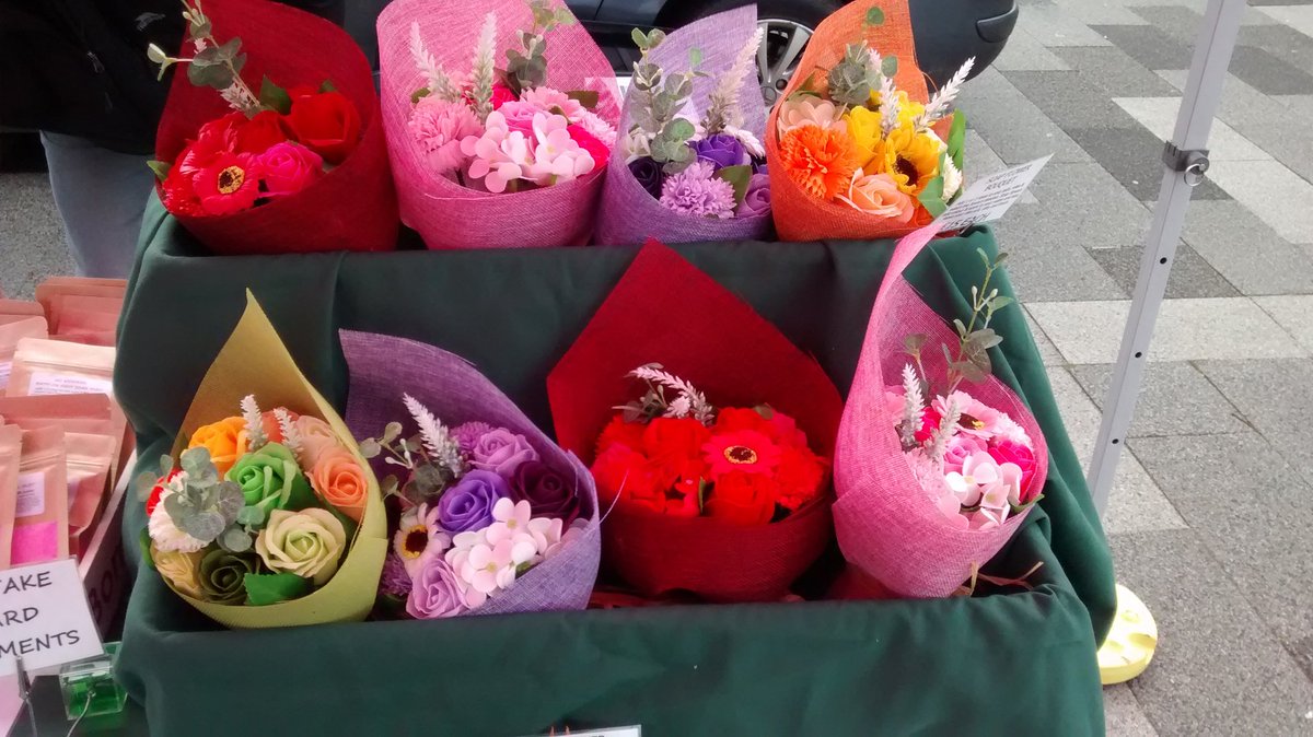 #ThankYou to <a href="/BonneBombe/">BonneBombe</a> for bringing some great soaps &amp; bath bombs to the 15th #HerneBayCarnival #WinterWonderland yesterday.