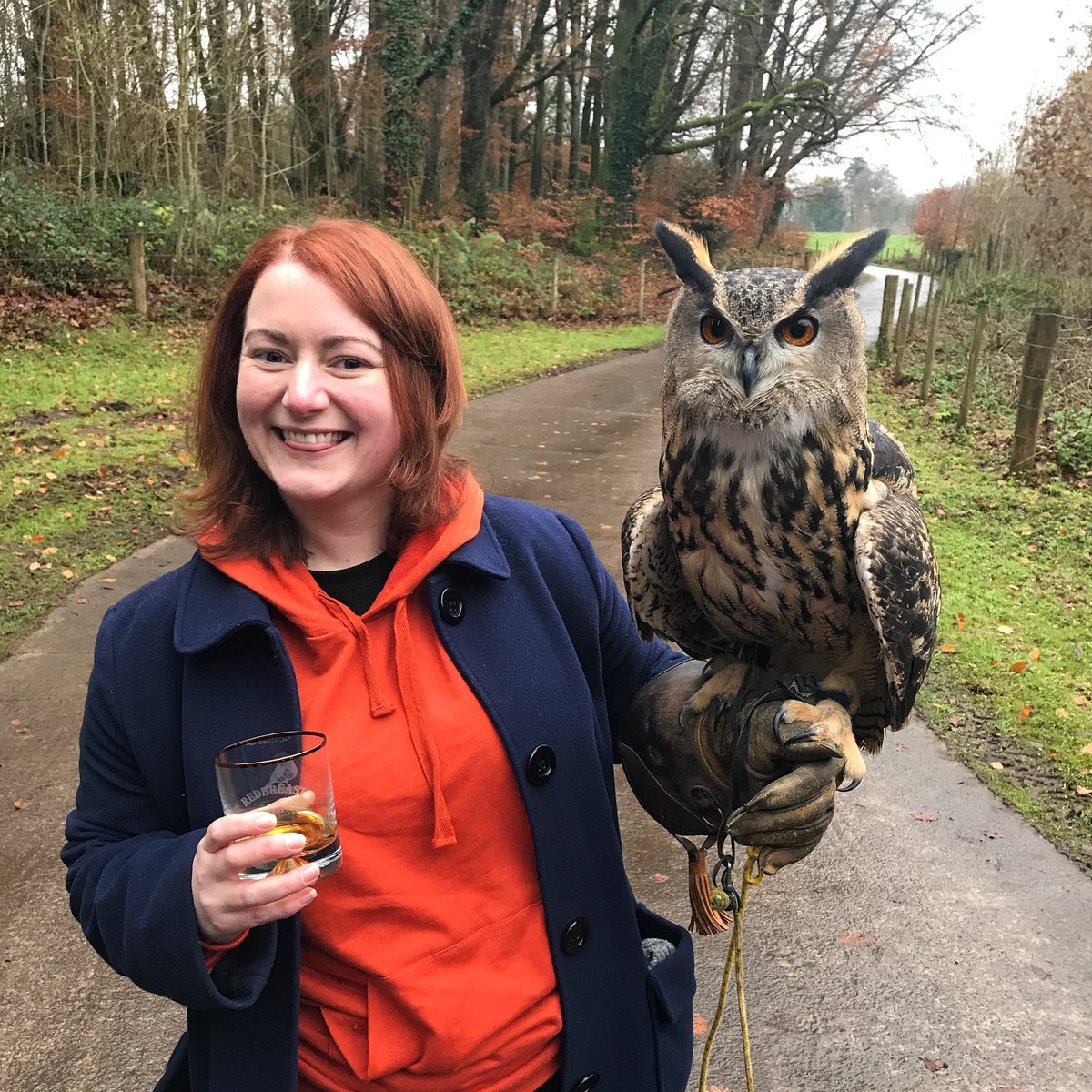 LauraFude's tweet photo. Turns out, if you want to make me incredibly happy, taking me to @Blessingbourne, sending me on a treasure hunt, & introducing me to my new favourite man, whilst cradling a 15yr Redbreast is the way to do it! 🦉 Thanks to @WhiskeyClubNI for an incredible day🥃#RedbreastReconnect https://t.co/rw5PAREACN