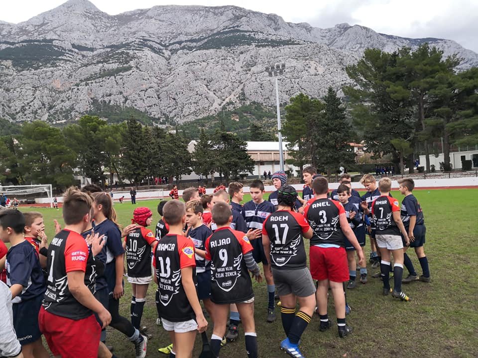 RugbyNadaSplit's tweet photo. Mini rugby tournament played in Makarska today, U6, U8, U10, U12. Next weekend Sinj will be the host https://t.co/tbmCDQzIsp