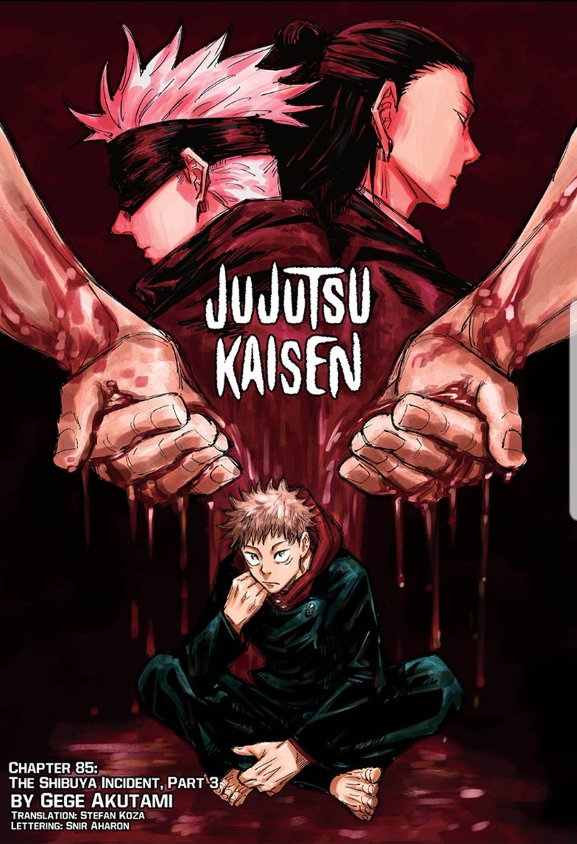 Sean U ショーン ウ X 1999 Reading Jujutsu Kaisen 呪術廻戦 Chapter 85 Really Can Be Summed Up In 3 Words Gojo Fucking Satoru Man Is The Goat Without An Anime