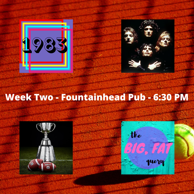 TheBigFatQuery's tweet image. Round two! @preview_this kicking off the trivia post-Grey Cup at @fountainheadVAN tonight at 6:30PM. Bring your teammates down for a wild night. There will be beer. Definitely too much beer.