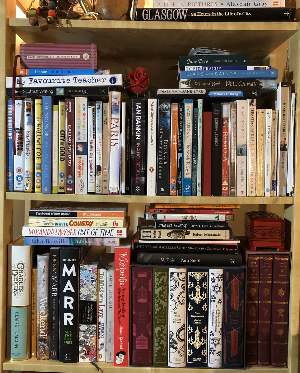 catrionaduggan's tweet photo. Absolute nick of these shelves... #BookWeekScotlandShelfie ๐ @BookWeekScot ๐ https://t.co/cIf9IHfJ5j