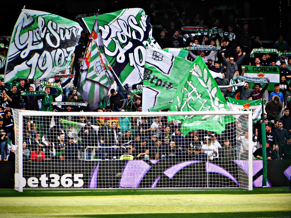Forza Betis, forza Betis, en Gol Sur se escuchará, te queremos, te adoramos, junto a ti, hasta el final. 💚