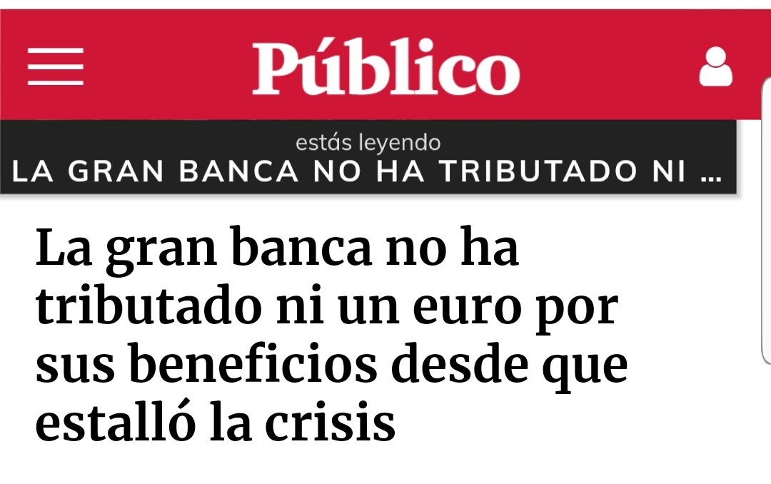 La banca no devuelve el préstamo bancario. 

La banca no paga a hacienda ni 1€ de sus beneficios. 

A ver si los enemigos de España van a ser los banqueros??

Pregunto...

#MásAlládeMadrid