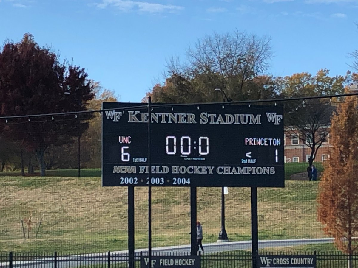 KevinGuskiewicz's tweet photo. 46 consecutive victories and back to back national champions!  Congratulations @UNCFieldHockey on an incredible season and championship win! We will light the Bell Tower blue tonight. #GDTBATH https://t.co/GFbJbSS7bh