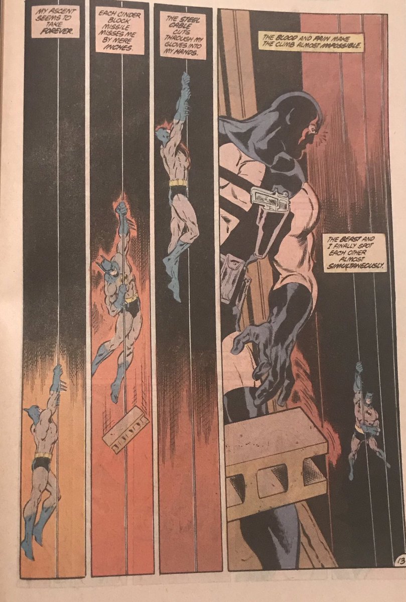 Check how the shading and color mix on these pages, one blends into the other, I’m not sure if that’s all Roy or Roy and DeCarlo, but it’s terrific
