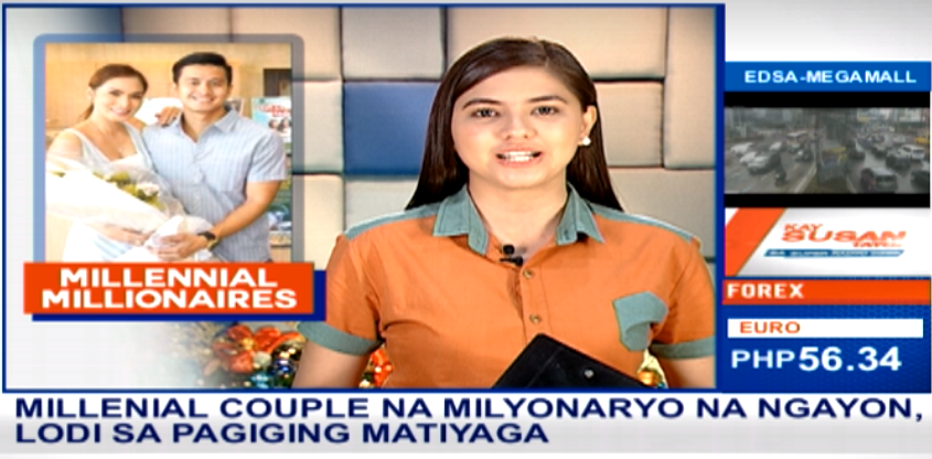 dzbb's tweet photo. #AlamNyoBa na #relationshipgoals nga raw kung ituring ang magkasintahang Kapuso Actress na sina @iAmArnyRoss at Frank Banogon.

Bukod kasi sa magandang career ay nakapag-invest na sila ng sasakyan, condo at limang milk tea shop. https://t.co/seCzcLQxH4