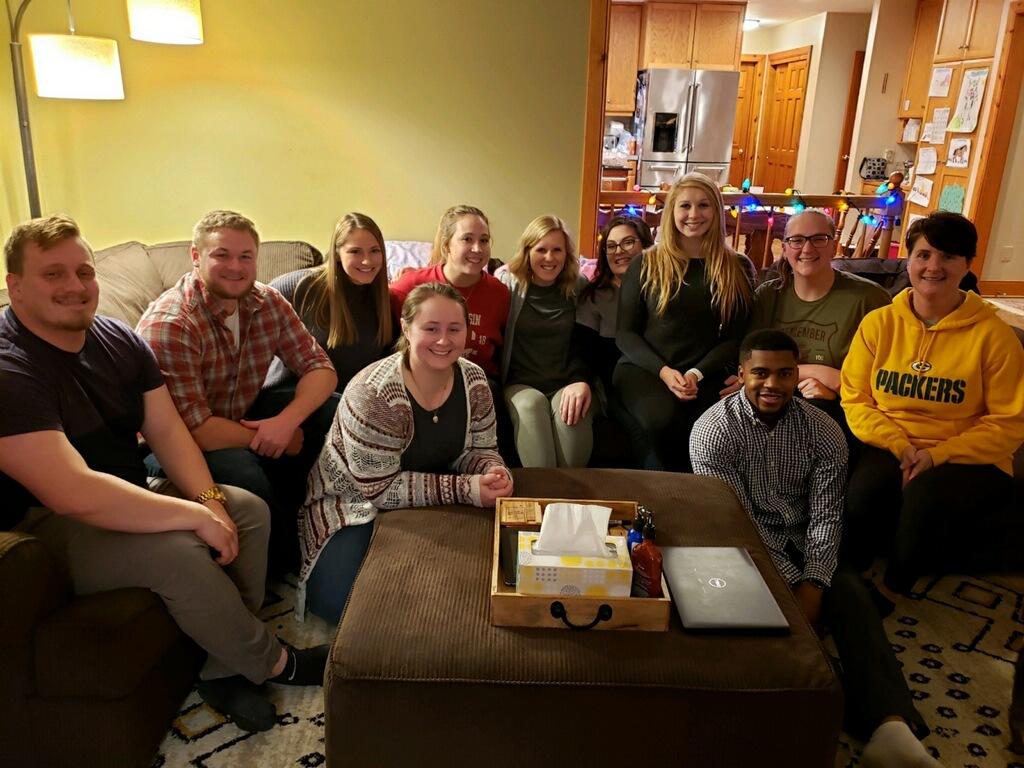 CUW_AT's tweet photo. #Friendsgiving celebration for the 5th year students!! Thank you for all your hard work, effort, humor, and humility this year & throughout your education in the #CUWAT program https://t.co/ht2nGZhmPS