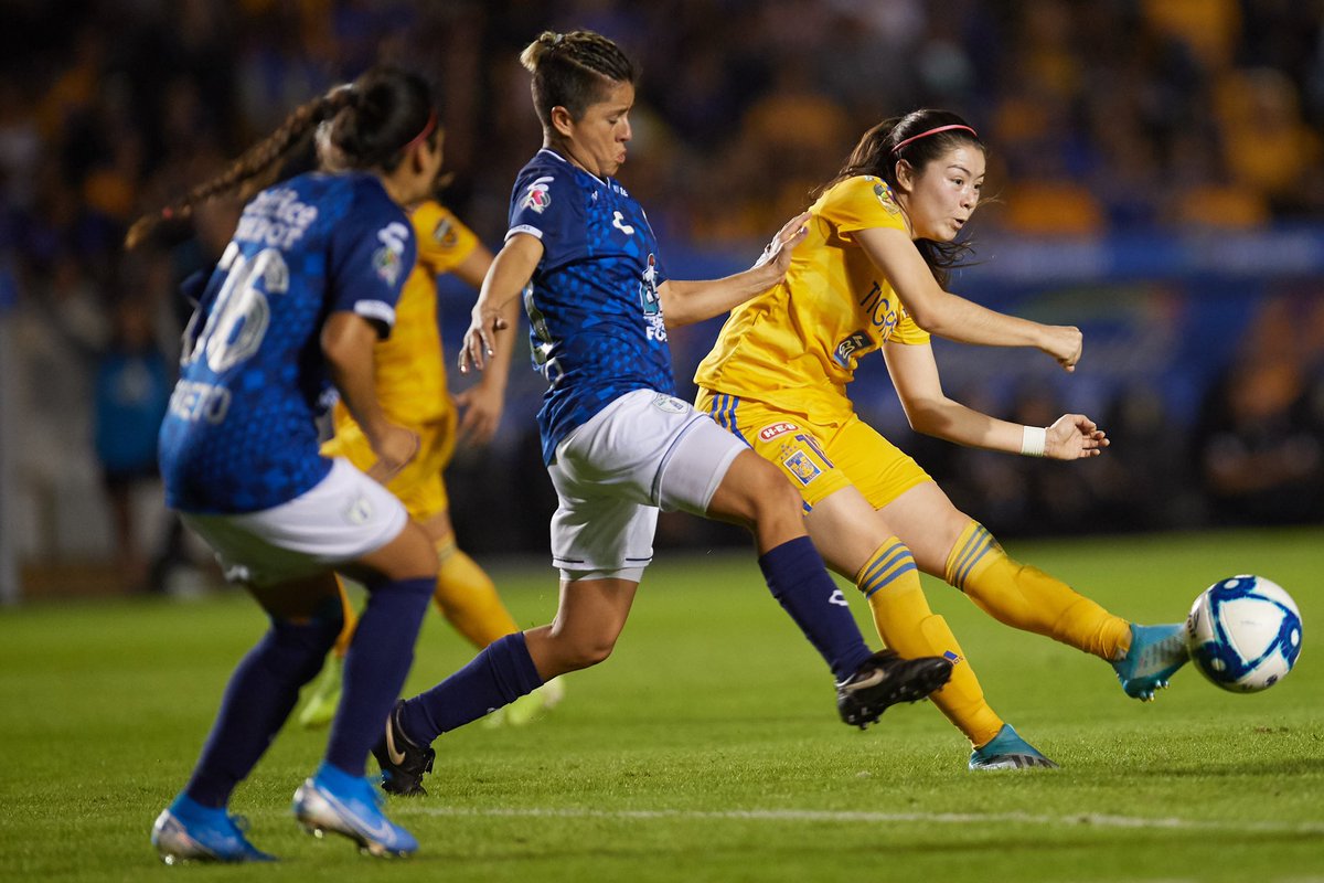 TigresFemenil's tweet photo. ⚽️⚽️🔥 ¡Doblete de nuestra goleadora y así se declara lista para una Final más! ¡Dale @kattyabad10! 👊🏻💛1️⃣0️⃣

📸 Mexsport

#Qu3r3mosS3rL3y3nda 🏆
#SomosTigresFemenil 🐯 https://t.co/NFET1eU7CJ