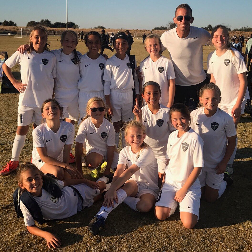 NorthBayFC's tweet photo. Our ‘09 girls won their quarterfinal and semifinal state cup games yesterday!! They play the Gold 1 level State Cup championship game 12/15 at 3:10pm at Mary Grogan field against SF United FC! 😊 https://t.co/a5LbxpgnNW