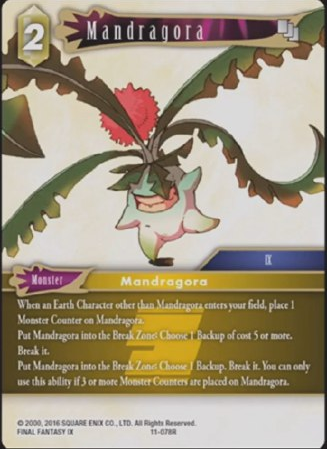 FFTCGAlicante's tweet photo. Empezamos con los Spoilers del #OPUSXI Un nuevo Dadaluma bastante bueno, y parece que vamos a tener una nueva mecánica, en este caso vemos "Monster Counter" unos contadores que cuando lleguemos a cierta cantidad podremos hacer algo distinto.

#FFTCG #SPOILER https://t.co/VsARut3EyV