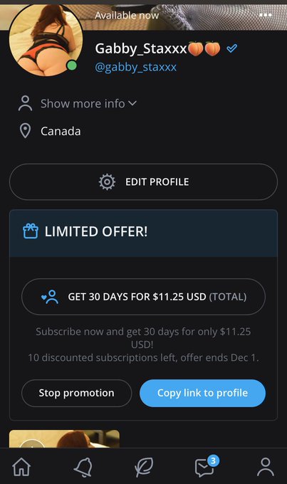 Only 10 subscriptions left for the low 💰💋 Sunday Fun Day discount 💦💦  link in Bio #onlyFans #onlyfanspages<a href="/tag/onlyfans"class="tags"><span>#onlyfans</span></a><a href="/tag/onlyfanspages"class="tags"><span>#onlyfanspages</span></a>