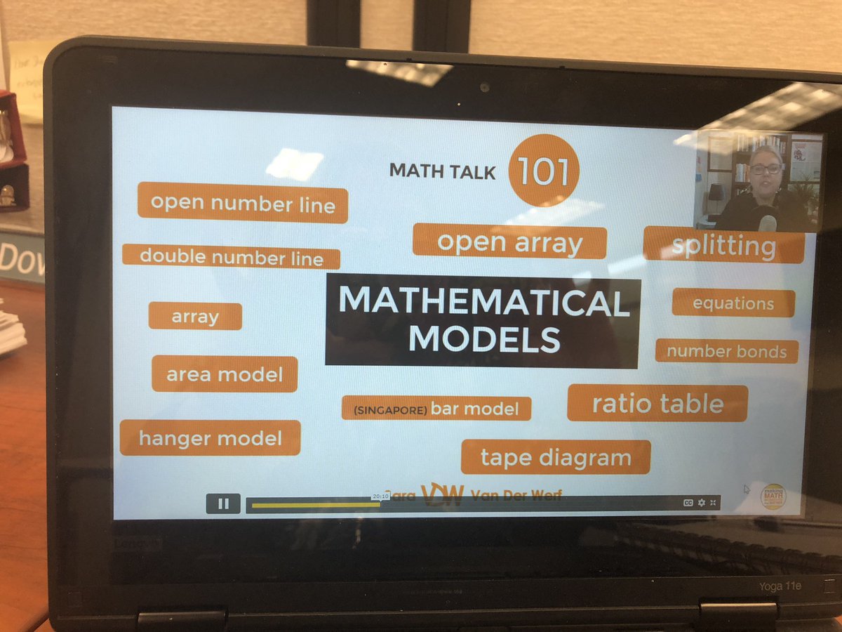 LeanneStredwick's tweet photo. Great summary of models and strategies students might use in their math... especially useful for teachers to see where they might amend their program.  Thanks @saravdwerf and #MMMSummit!  Still processing all the learning!  @JenniferRourk11 @PeggySueFox #BWDSBlearns @CrysdoveJ https://t.co/sN6eJK64qv