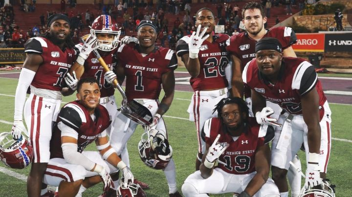 freddyoungcomca's tweet photo. Congrats Nmsu Aggies Football ...44-35 win over Utep Miners https://t.co/3eFszNJlN1