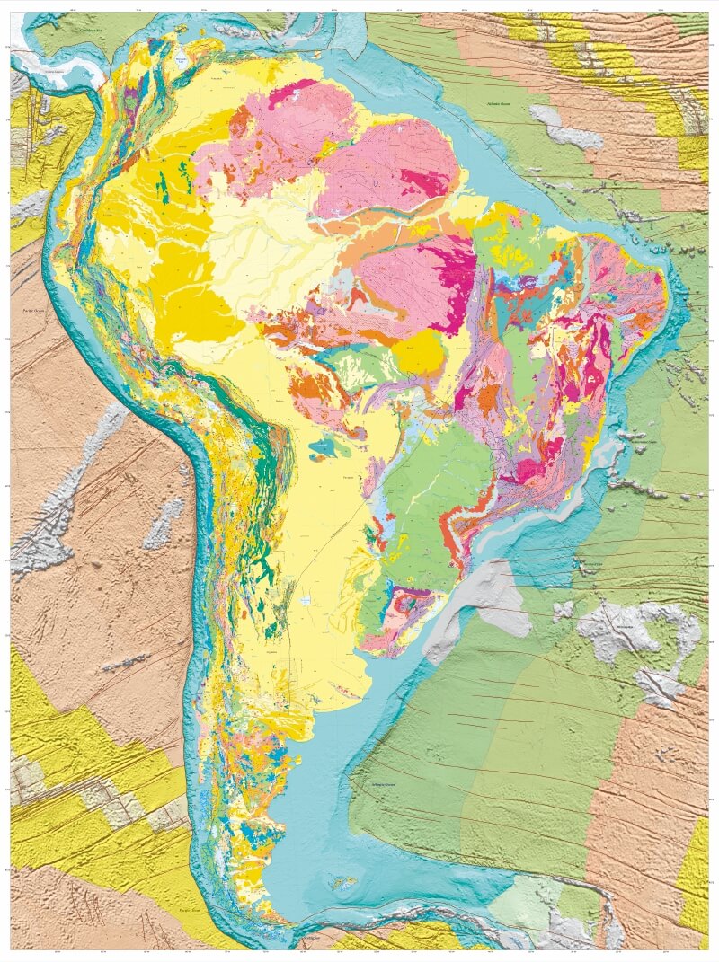 Un esfuerzo de una década para lograr el primer mapa geológico de Suramérica
bit.ly/2KSakZb