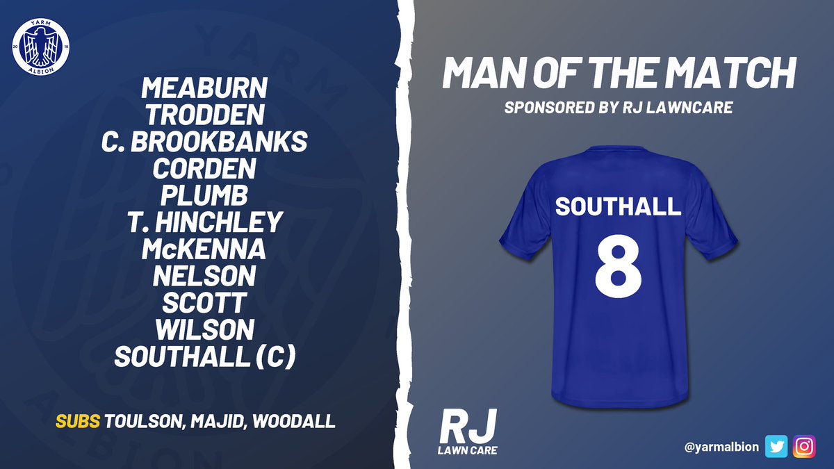 11 man of the matches out there today but for standing in upfront and bagging a hat trick, this weekends MOTM goes to captain fantastic <a href="/liamsouthall93/">Liam Southall</a> 👏🏼🔵🦍

#WeAreAlbion