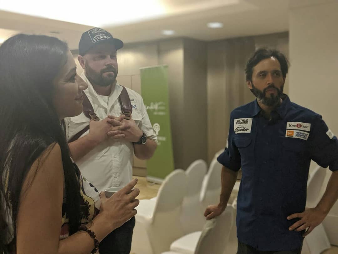Antes de la 1ra conferencia que realizará hoy en la ciudad de Guayaquil, <a href="/MikaelLindnord/">Mikael Lindnord</a> conversó con varios medios de comunicación sobre su visita al país.